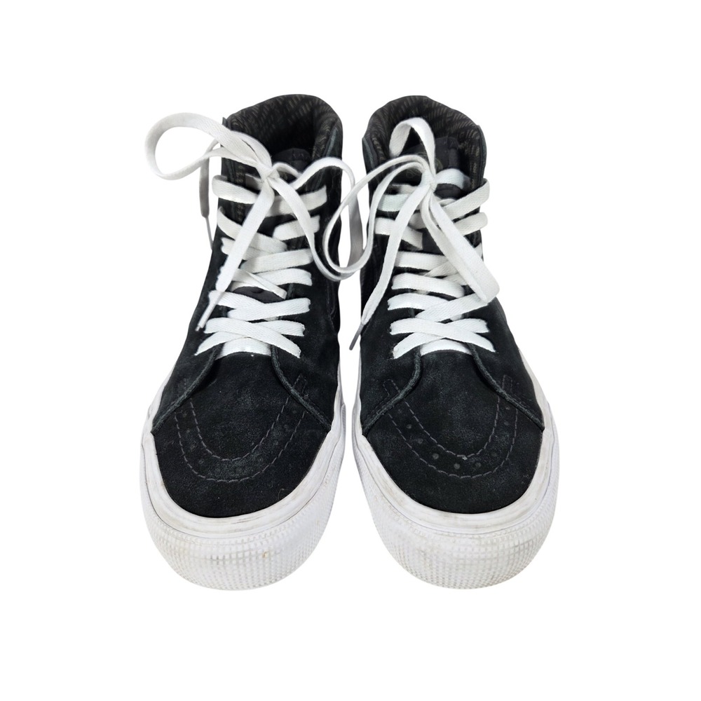 Vans Sk8-Hi Gore-Tex Shoes Mens 8.5 Black Waterproof Suede High Top Sneakers